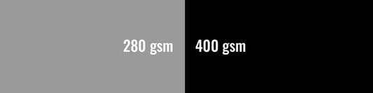 Unterschied 280 gsm und 400 gsm Hoodie